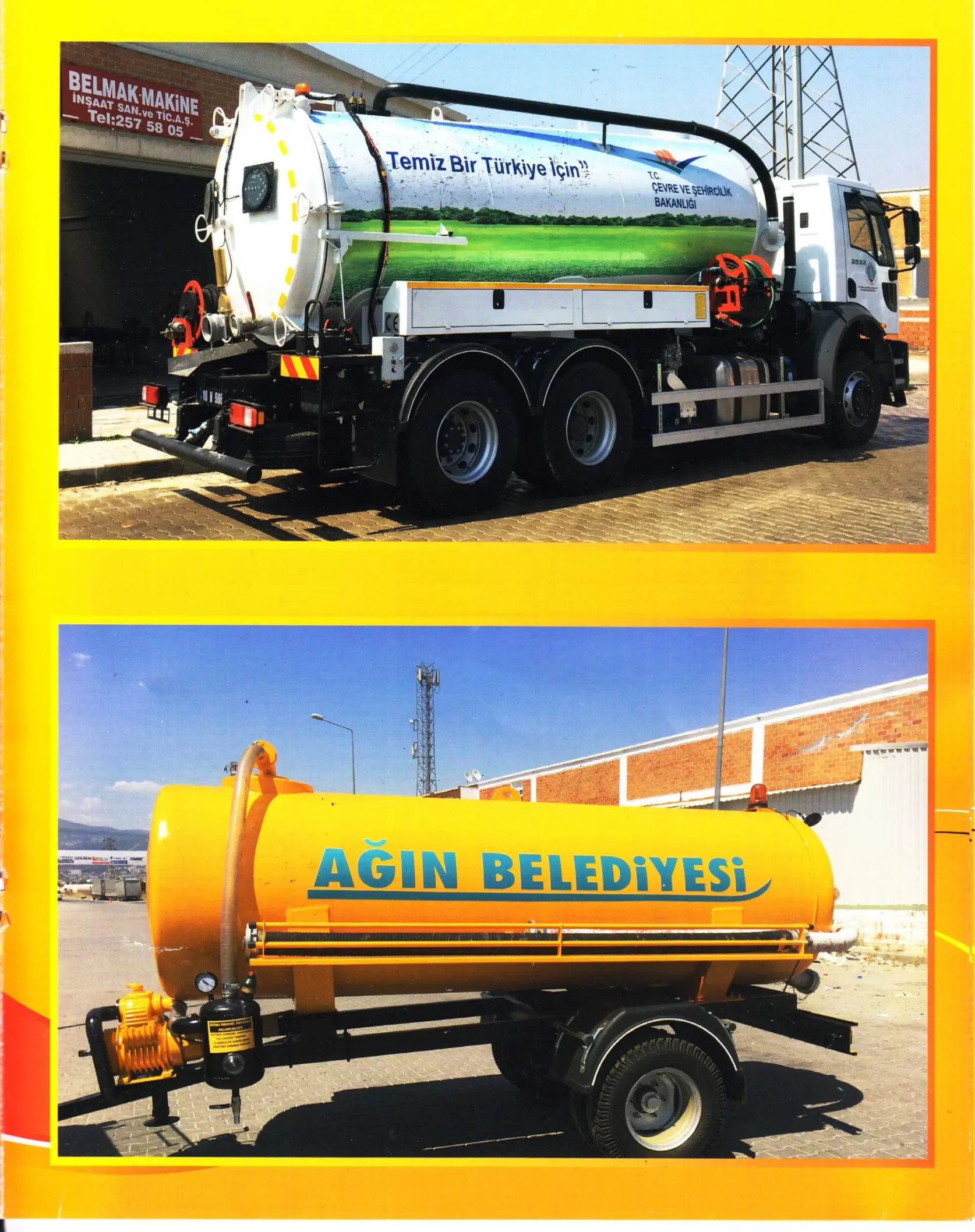 sewage truck