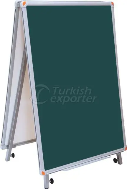 Double Sided Laminated Chalkboard
