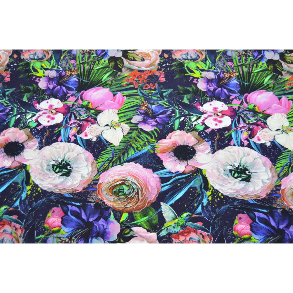 Digital Reactive Printed Viscose Fabric