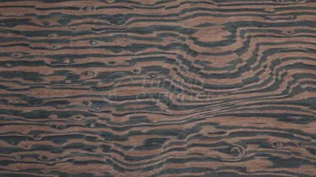 Revestimento de madeira não natural de Abanoz Kok D22