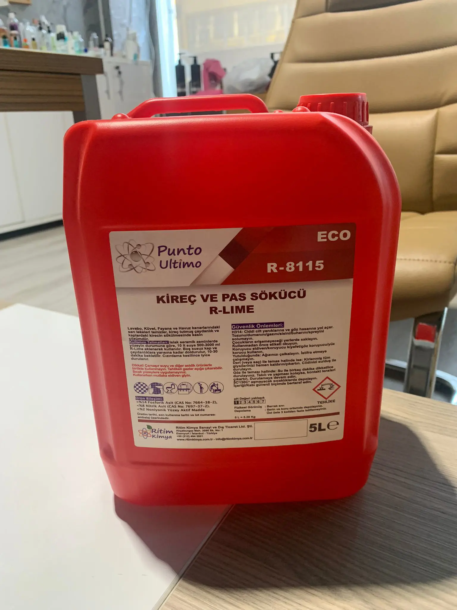 Bath and Wc Cleaning Agent