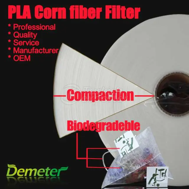 PLA corn fiber filter roll for tea