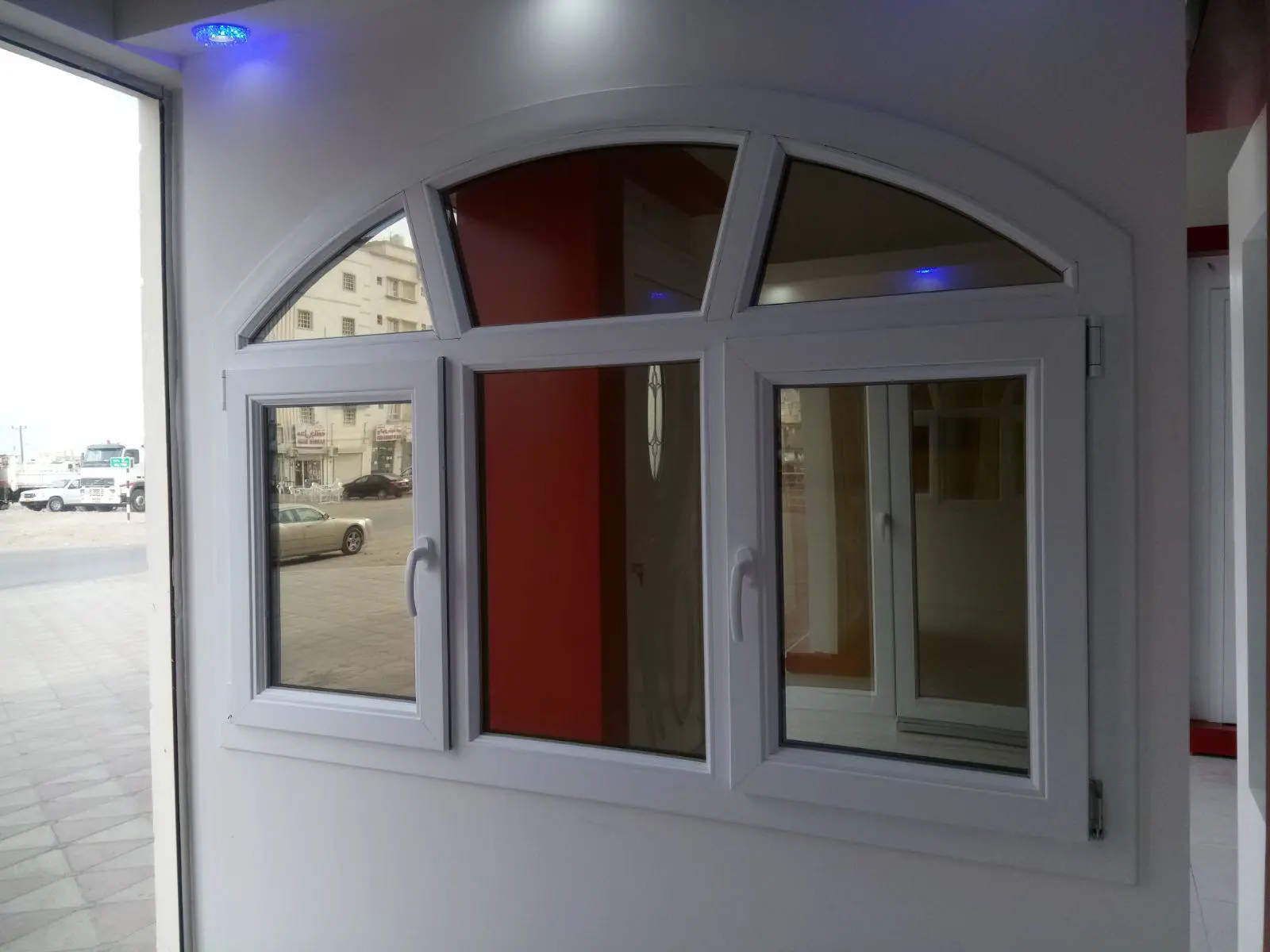 Arched uPVC Windows