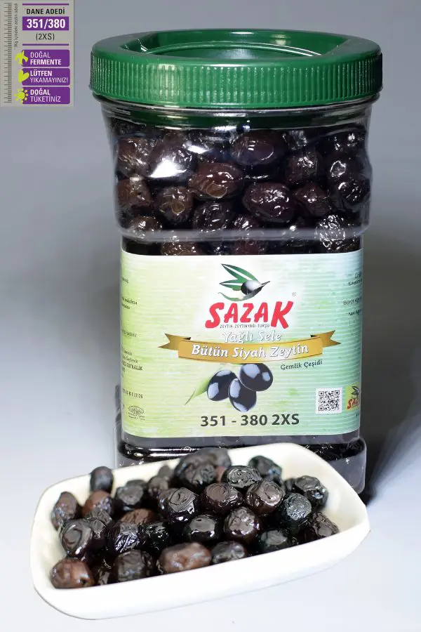Siyah Zeytin Yağlı Sele 2XS 3,7 kg 351-380