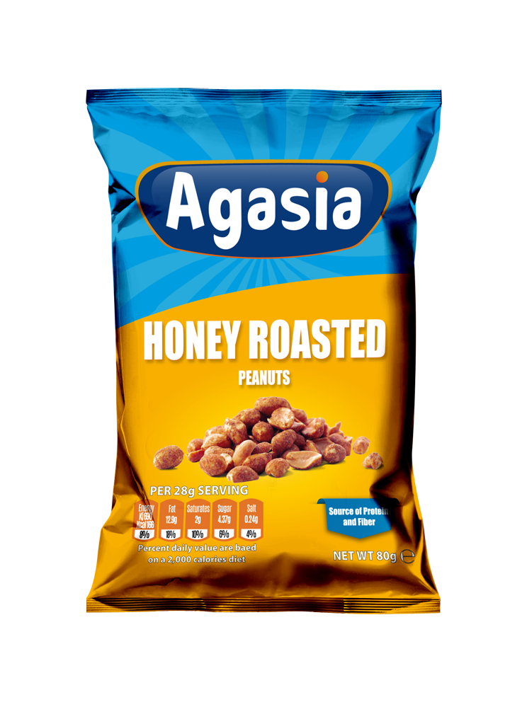 Agasia Roasted Peanuts HONEY ROASTED