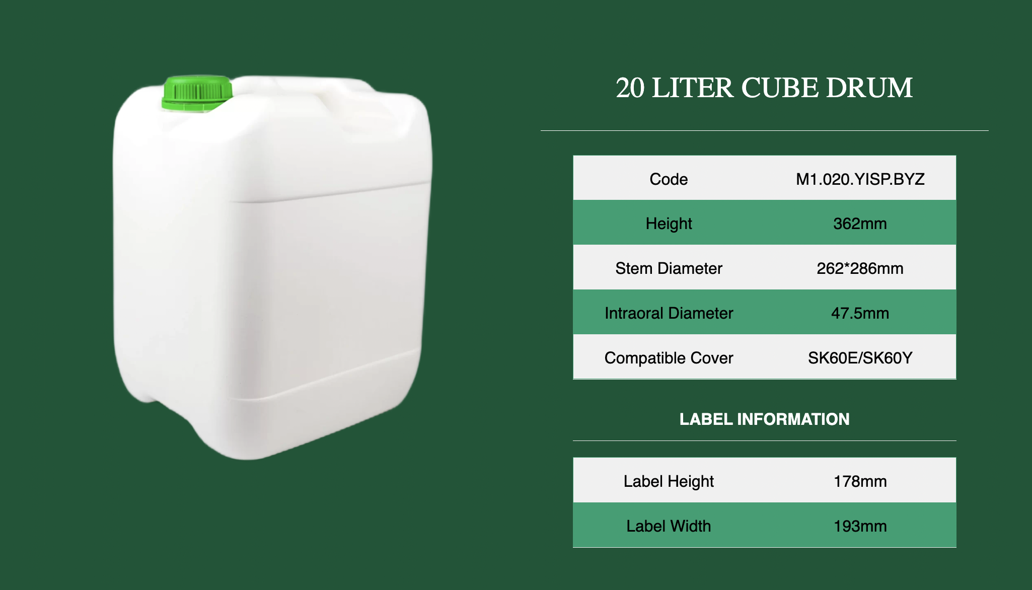 PLASTIC JERRYCANS