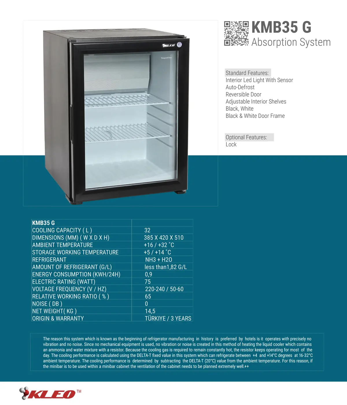 KMB35G MINIBAR