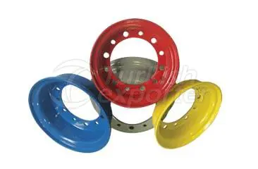 Two-Piece Rims for Forklift