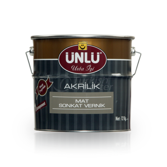 Acrylic Matt Clear Topcoat 315-1036