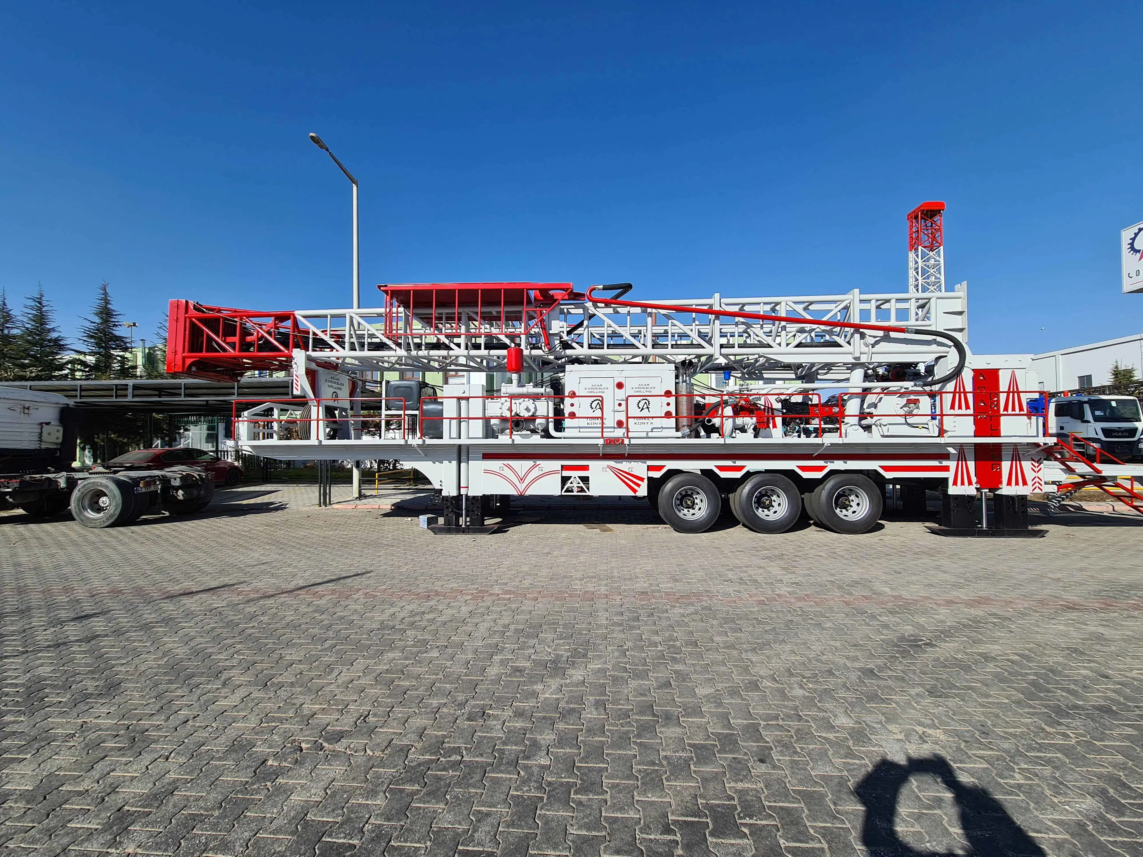 800 meters Water Drilling Rig  Mounted on Trailer
