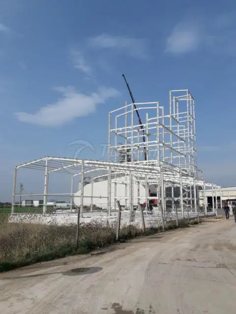 Çok katlı çelik konstrüksiyon