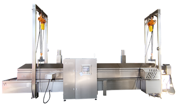 CONTINUOUS FRYING MACHINE 