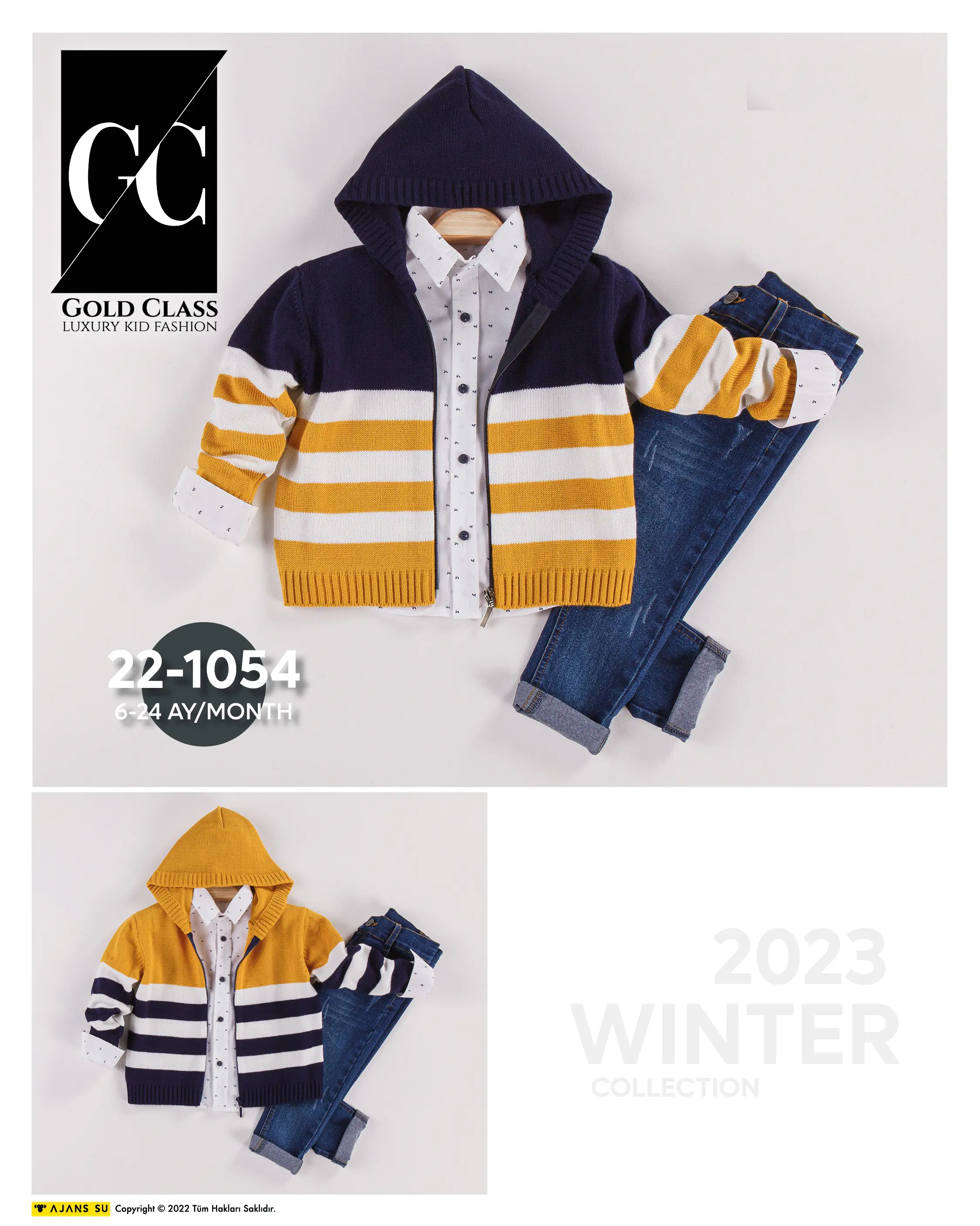 Knit Wear, Cardigan Children Clothes Sets For Boys