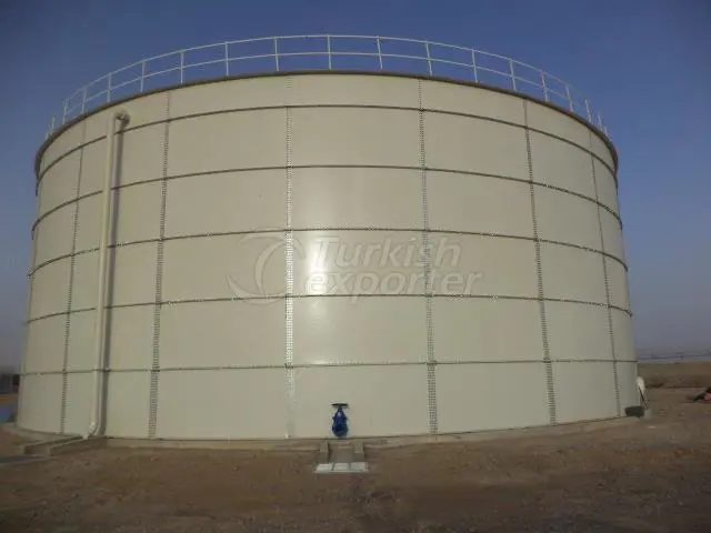 Cylindric water tank