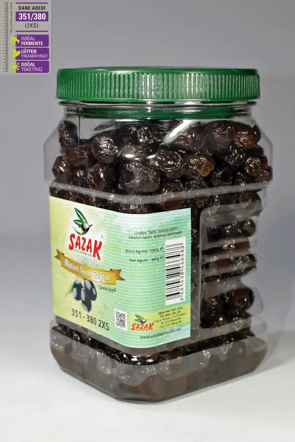 Siyah Zeytin Yağlı Sele 2XS 3,7 kg 351-380