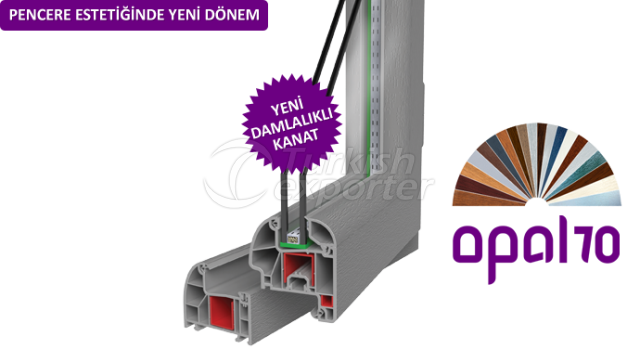 PVC Pencere Opal 70