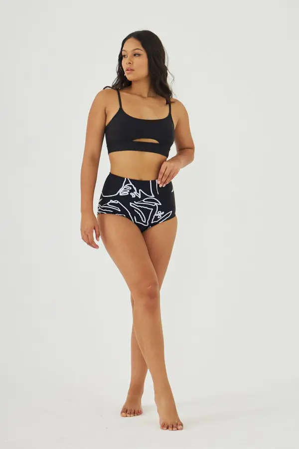 High Waist Patterned Bikini