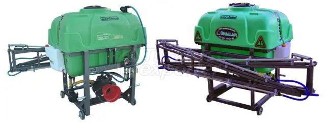 Pull type Field Pulverizator 400 liters capacity