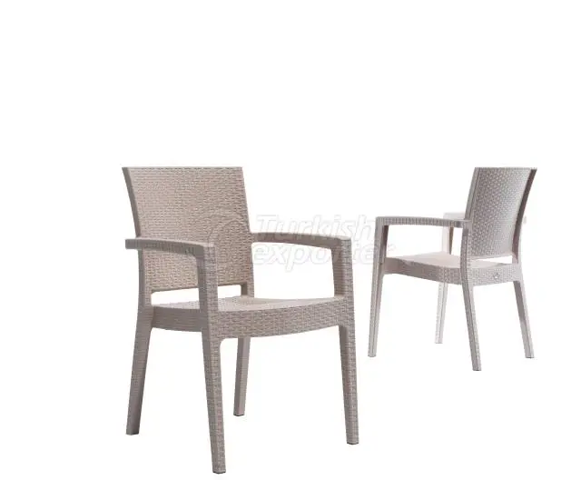 Paris Rattan Fauteuil Cappucino