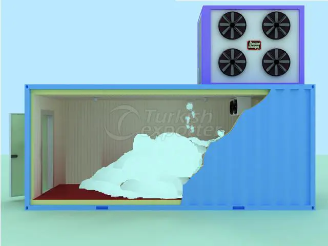 الة ثلج نوع حاوية