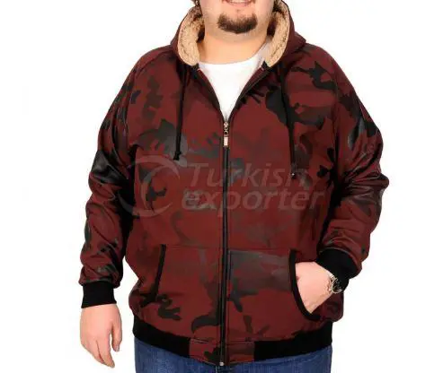 Big-Tall Mens Zippered Hoodie 18526