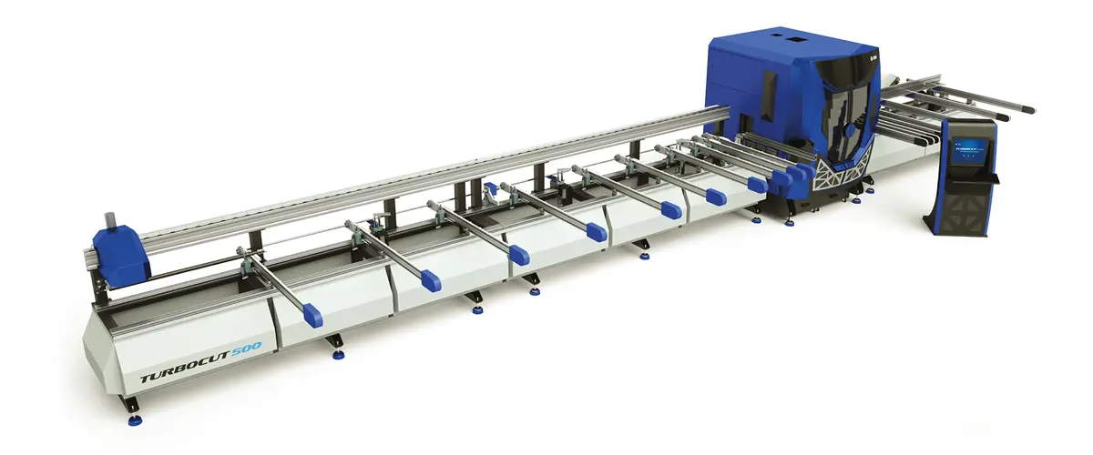Turbocut 500 PVC Profile Processing Center